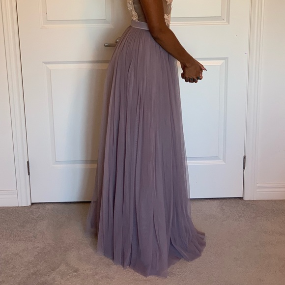 Purple tulle skirt - Picture 3 of 5